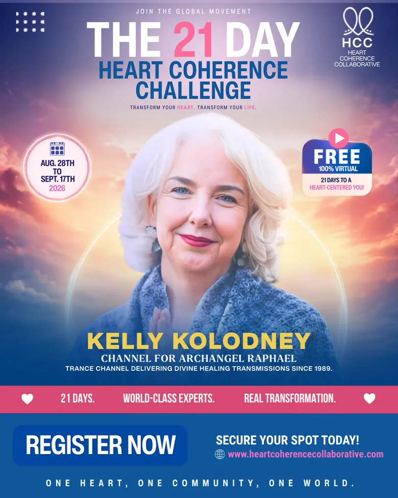 Official challenge flyer for Kelly Kolodney, Channel for Archangel Raphael
